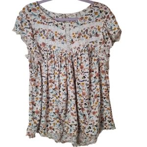 True Craft Plus Size Floral Top